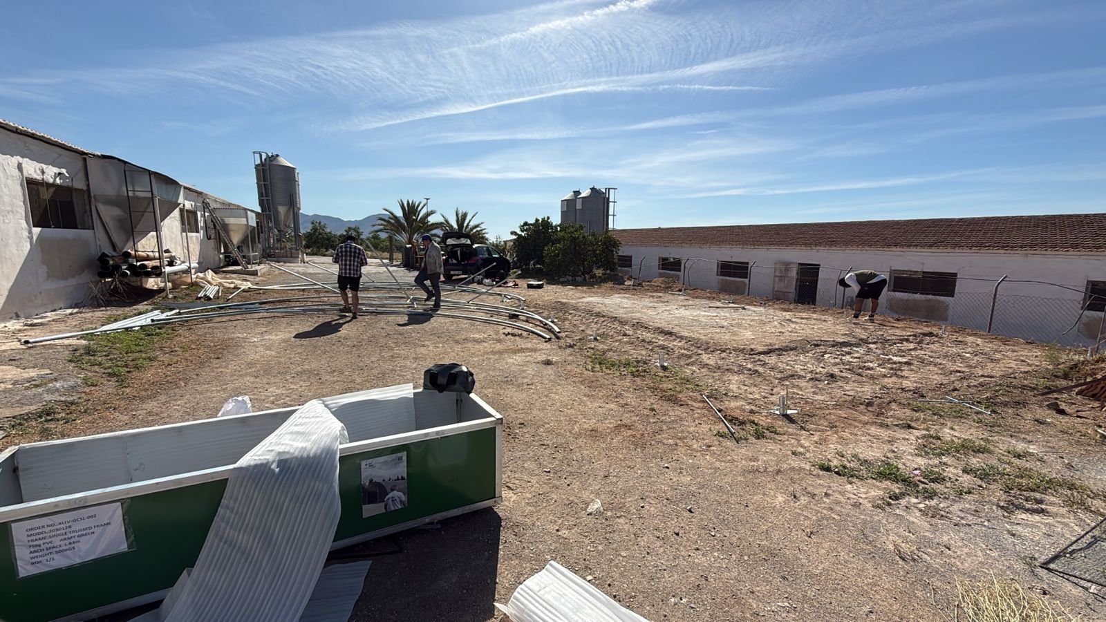 Tensostruttura Agricola a Huércal-Overa