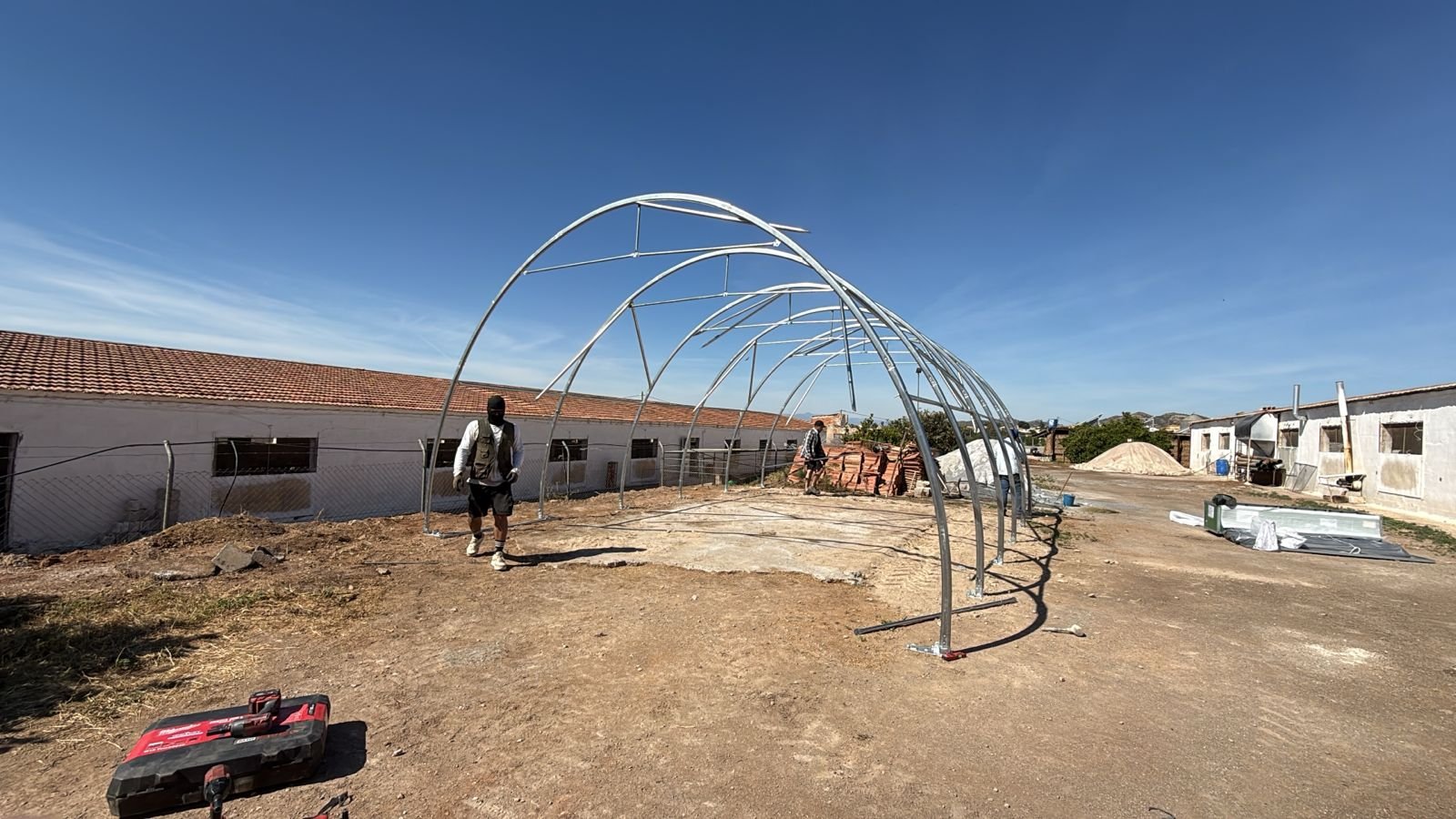 Tensostruttura Agricola a Huércal-Overa