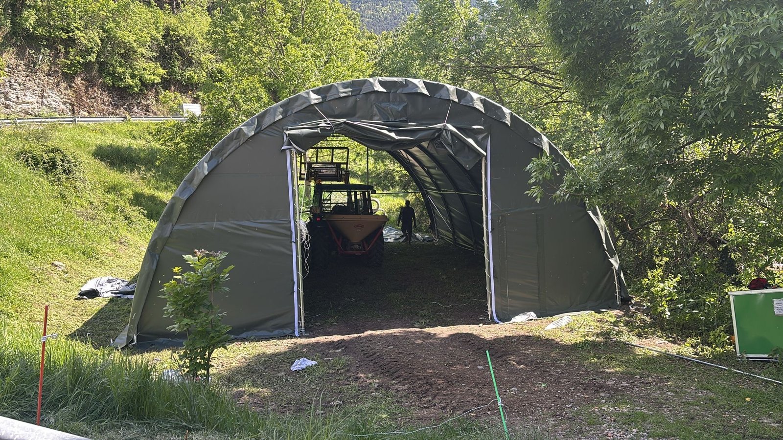 Tensostruttura Agricola a Huesca
