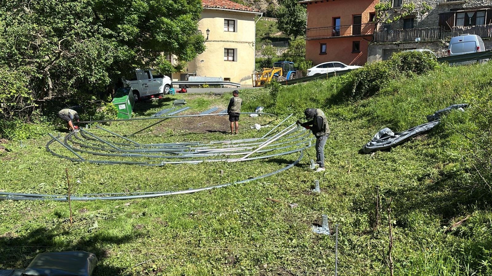 Tensostruttura Agricola a Huesca