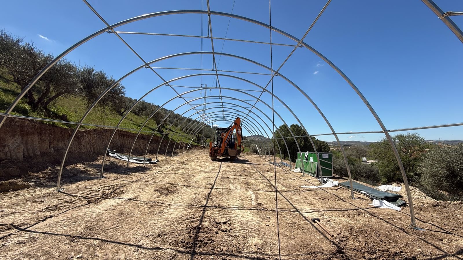 Tensostruttura Agricola a Los Corrales