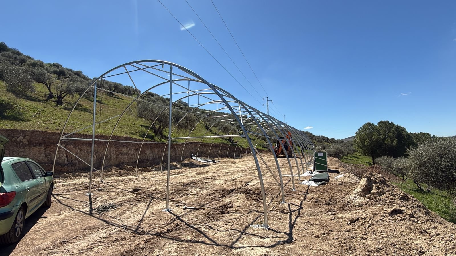 Tensostruttura Agricola a Los Corrales