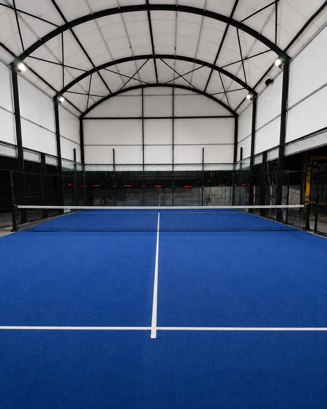 Copertura per Padel e Tennis 44 × 22 × 8,00 m