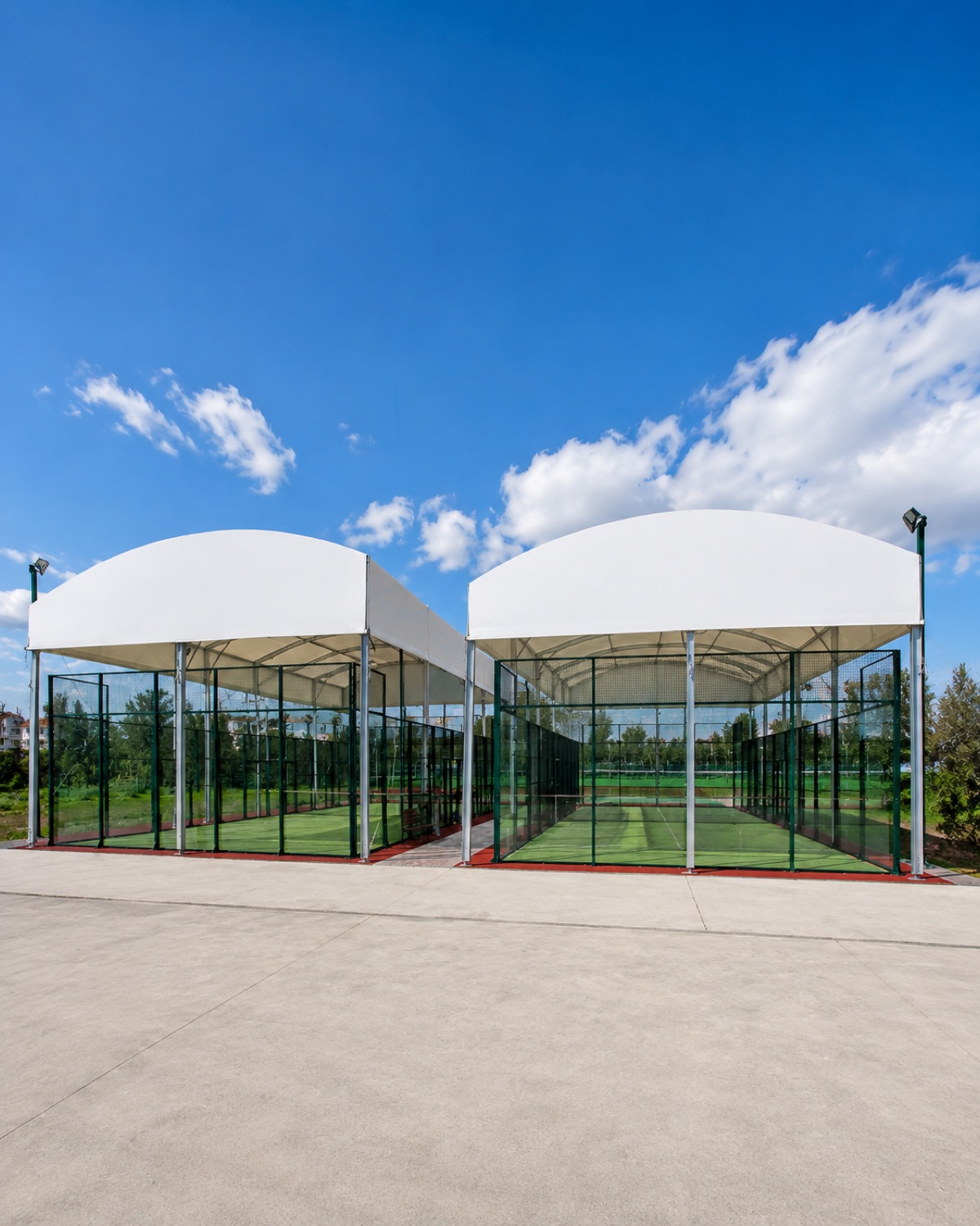 Copertura per Pickleball 20 × 18 × 6 m