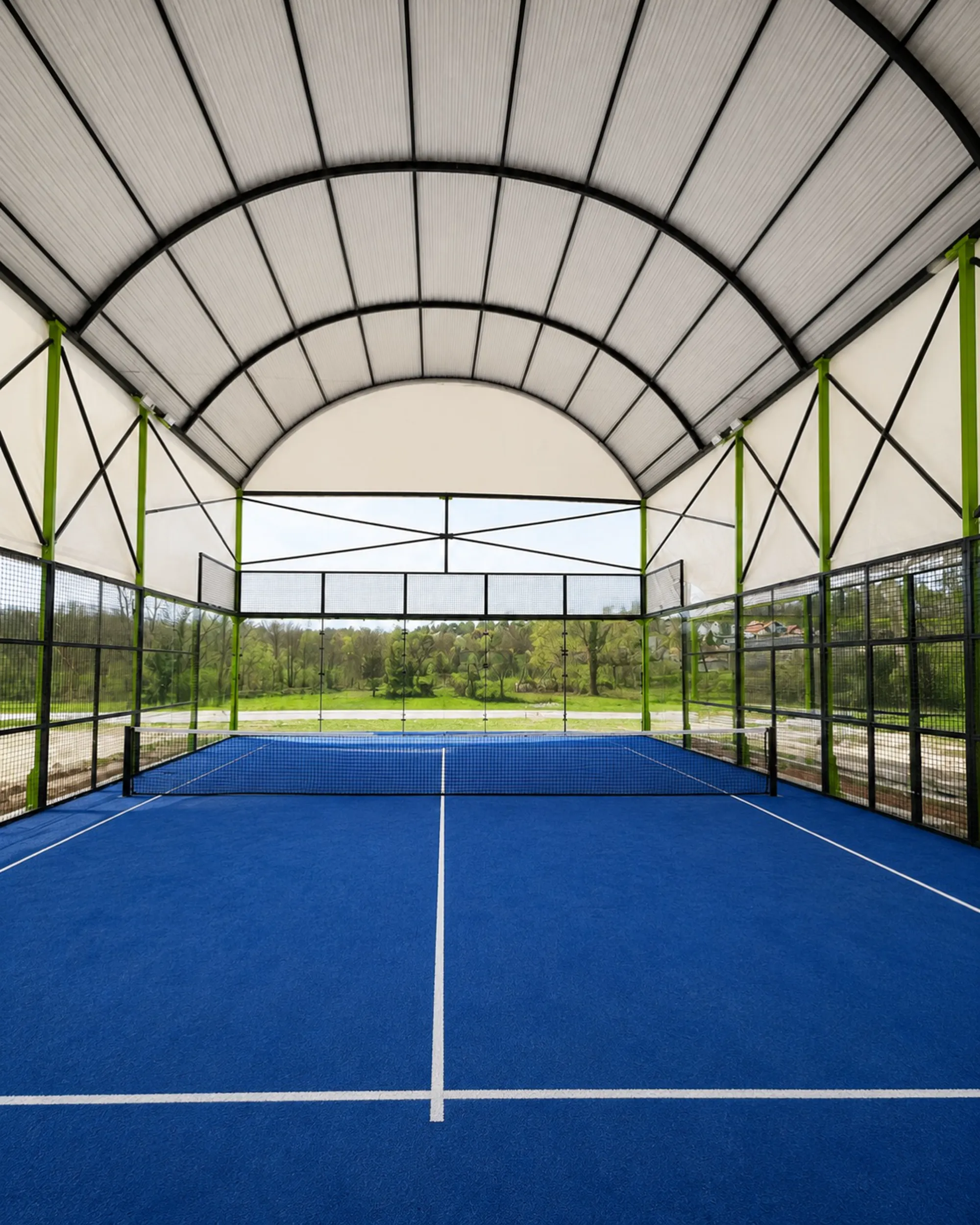Copertura per Pickleball 20 × 10 × 6 m