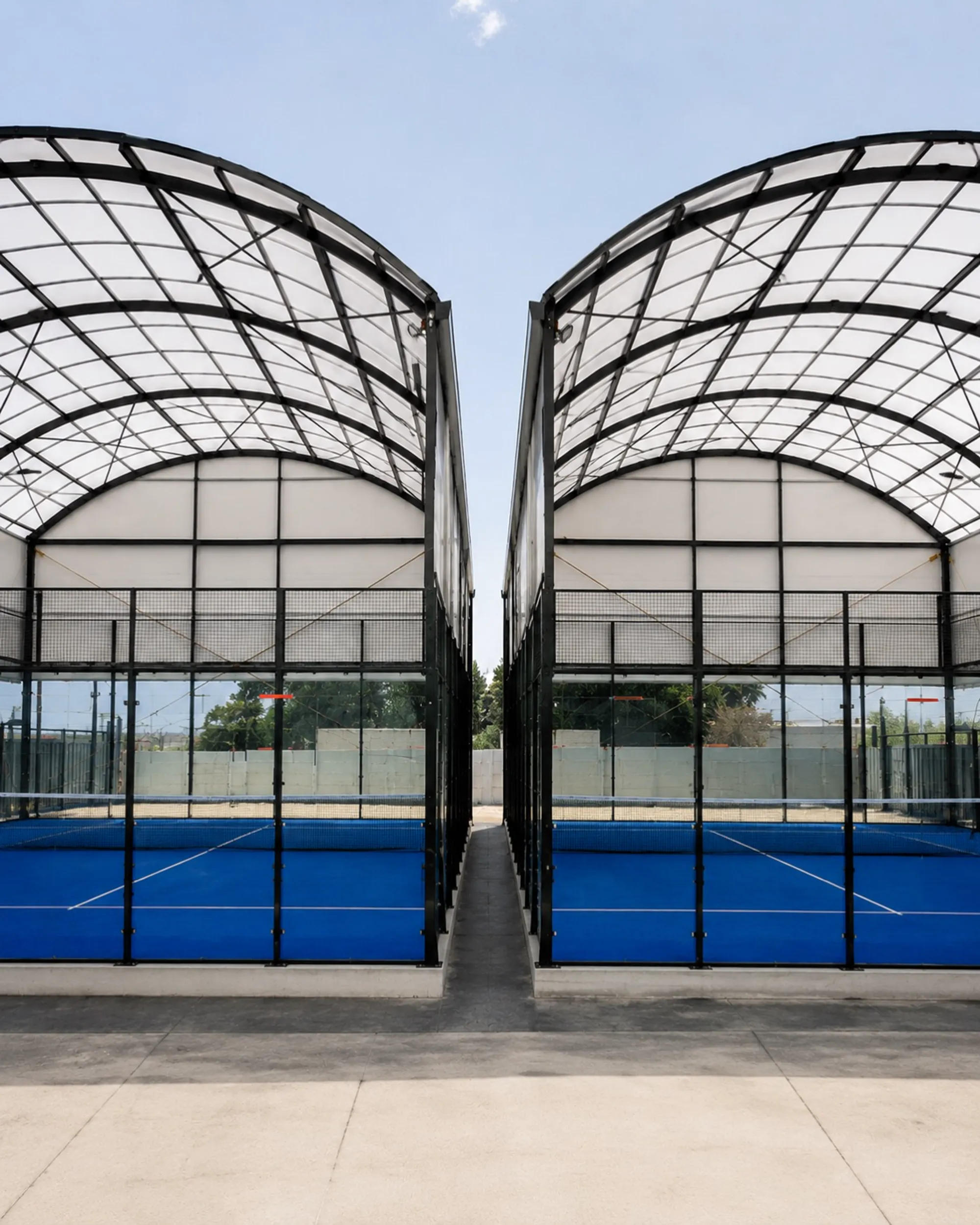 Copertura per Pickleball 20 × 18 × 6 m
