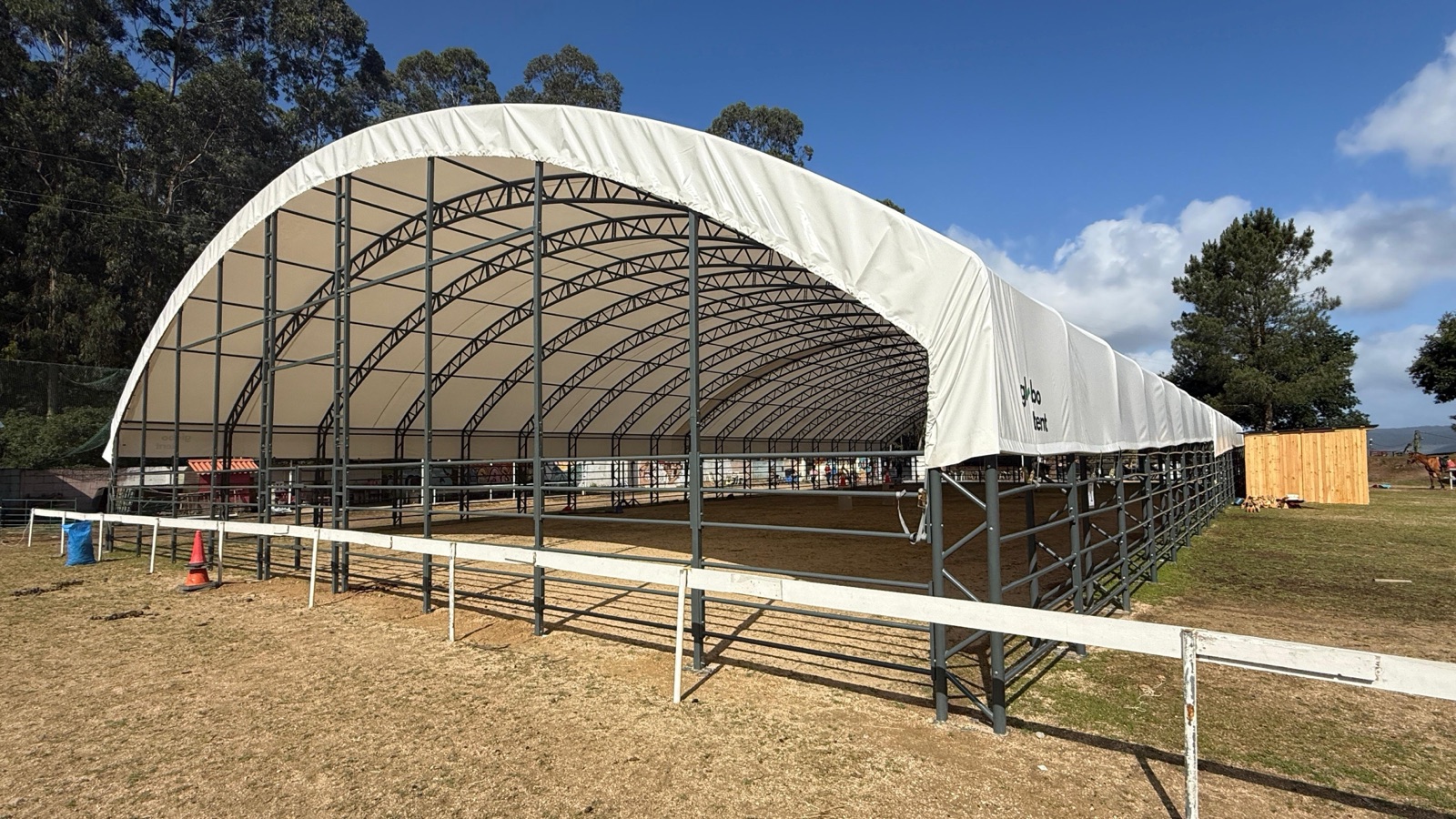Copertura per Maneggio 20 × 80 × 6,5 m