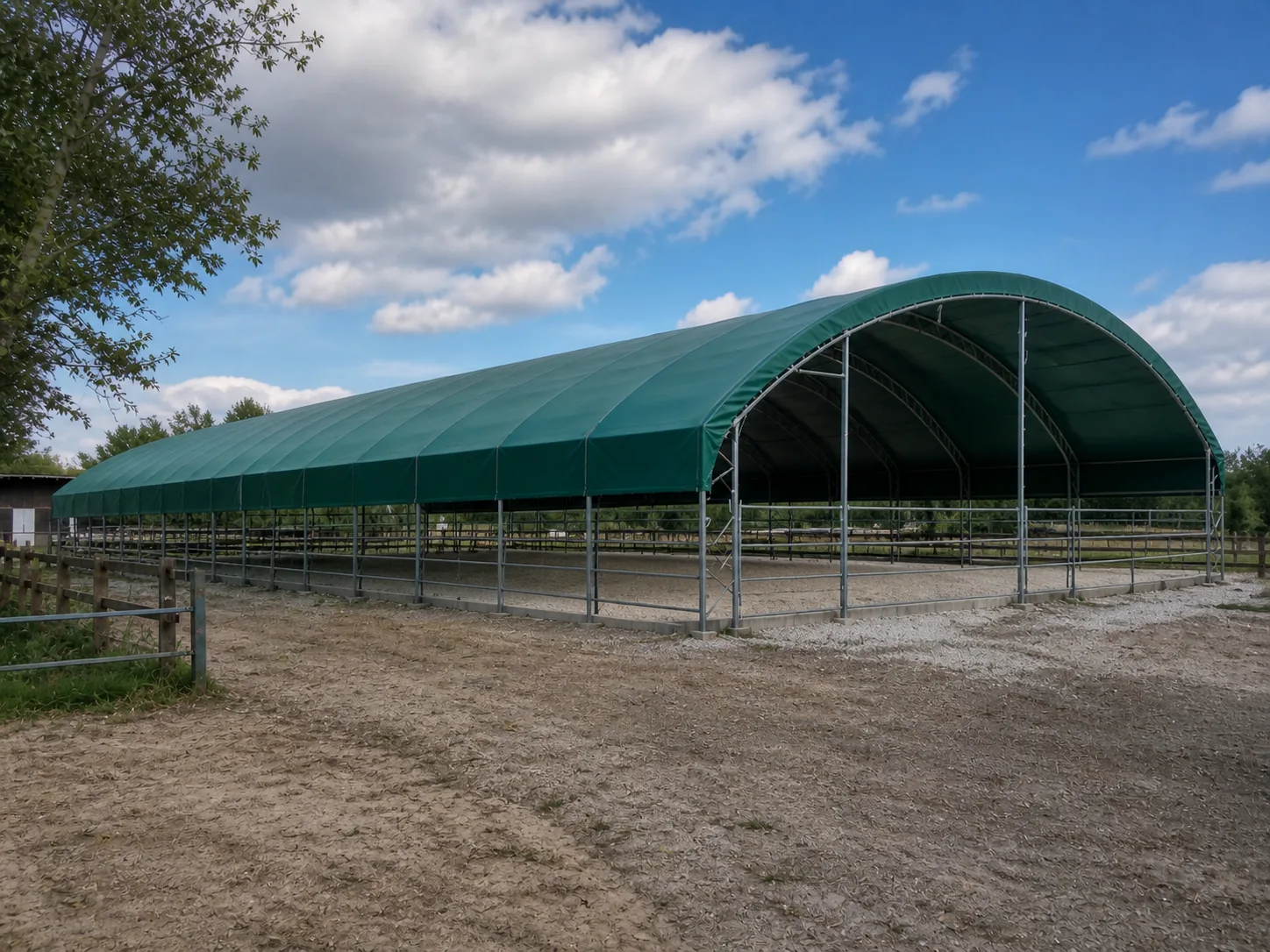 Copertura per Maneggio 20 × 40 × 6,5 m