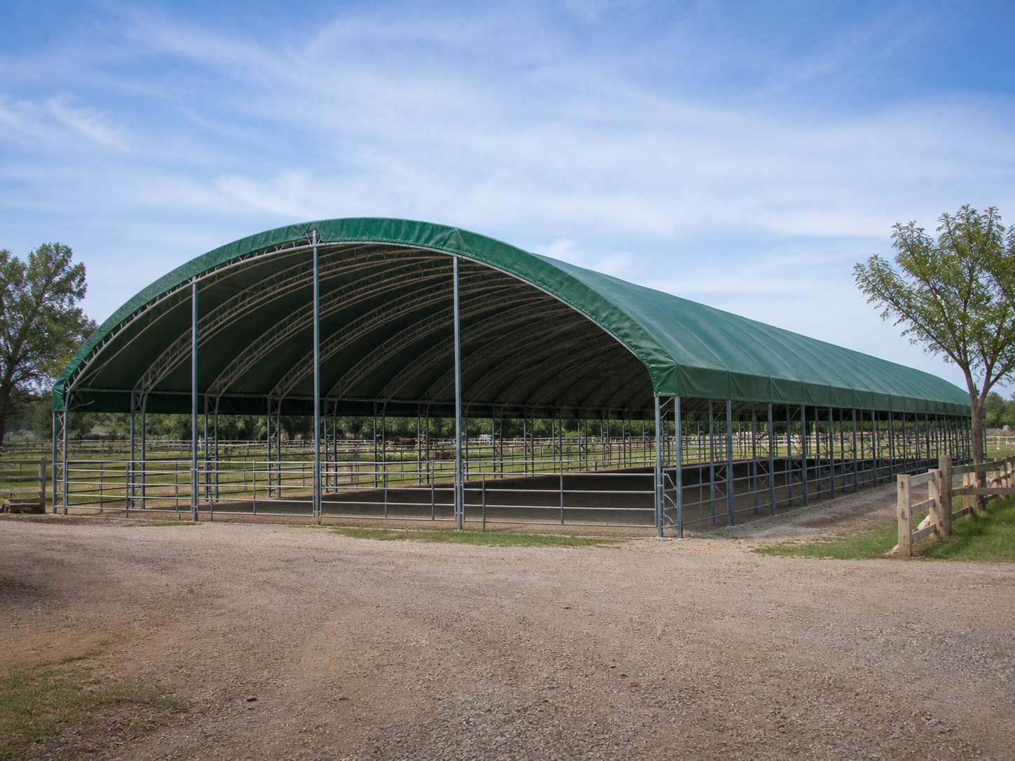Copertura per Maneggio 25 × 45 × 7 m