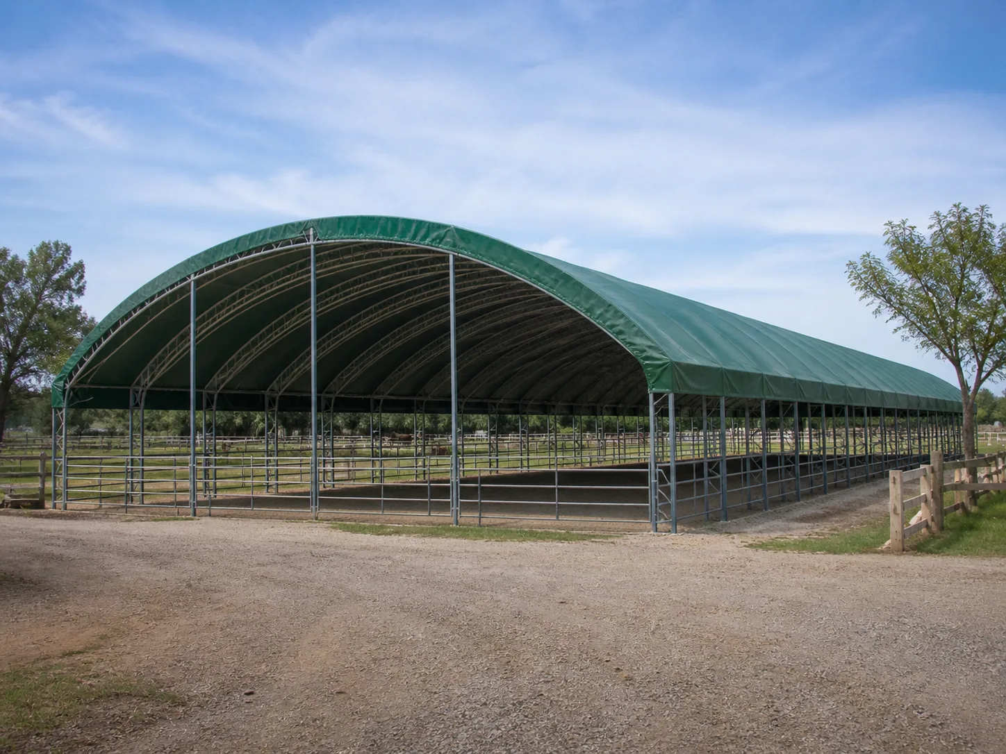 Copertura per Maneggio 25 × 45 × 7 m
