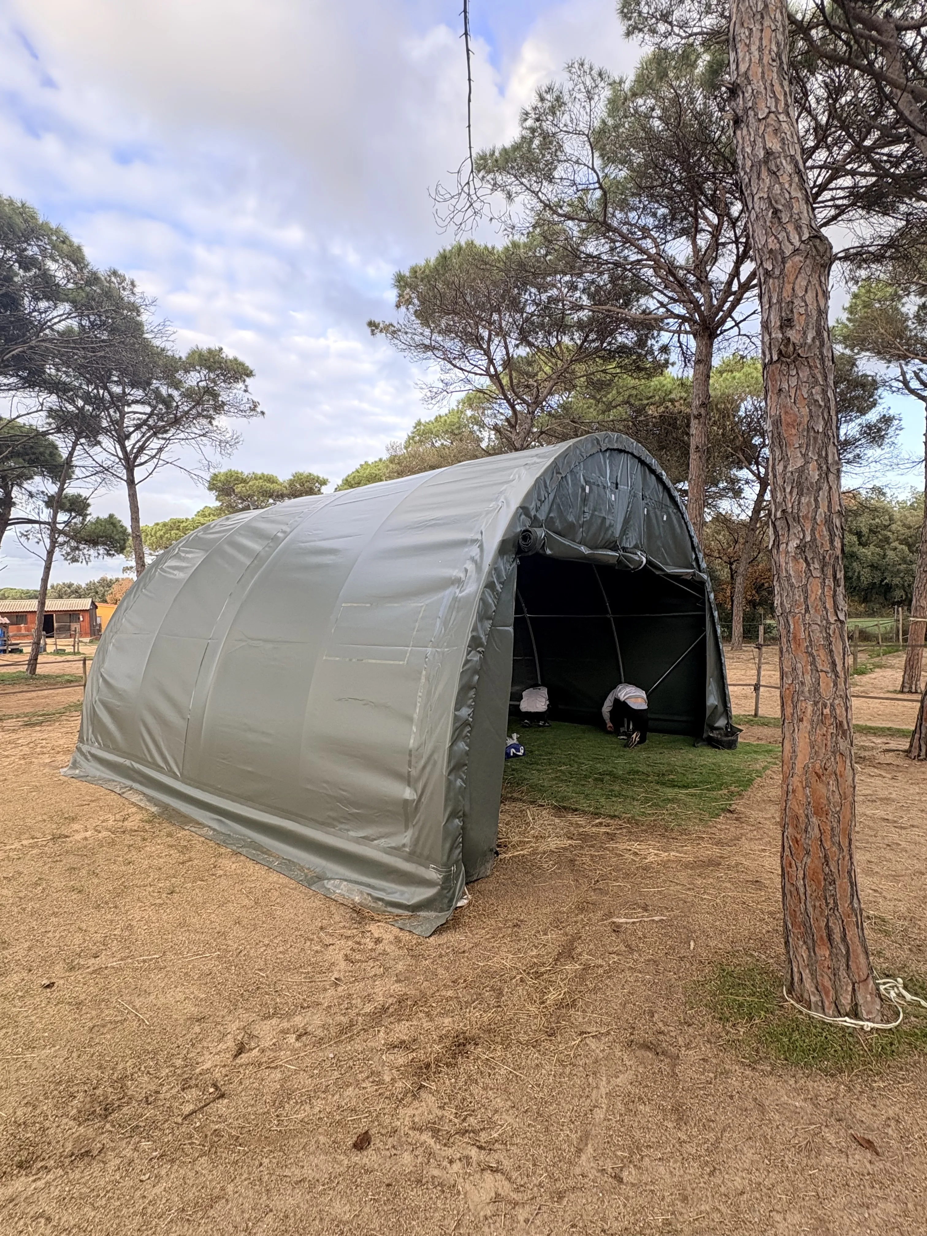 Tensostruttura Agricola 6,10 × 6,10 × 3,66 m