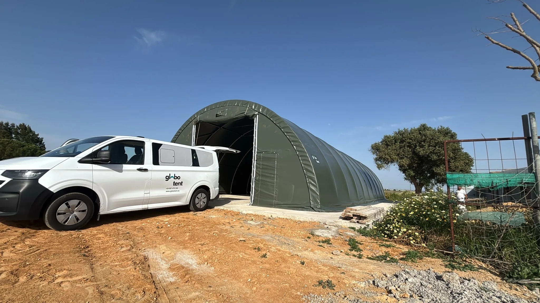 Tensostruttura Agricola 9,15 × 26 × 4,50 m