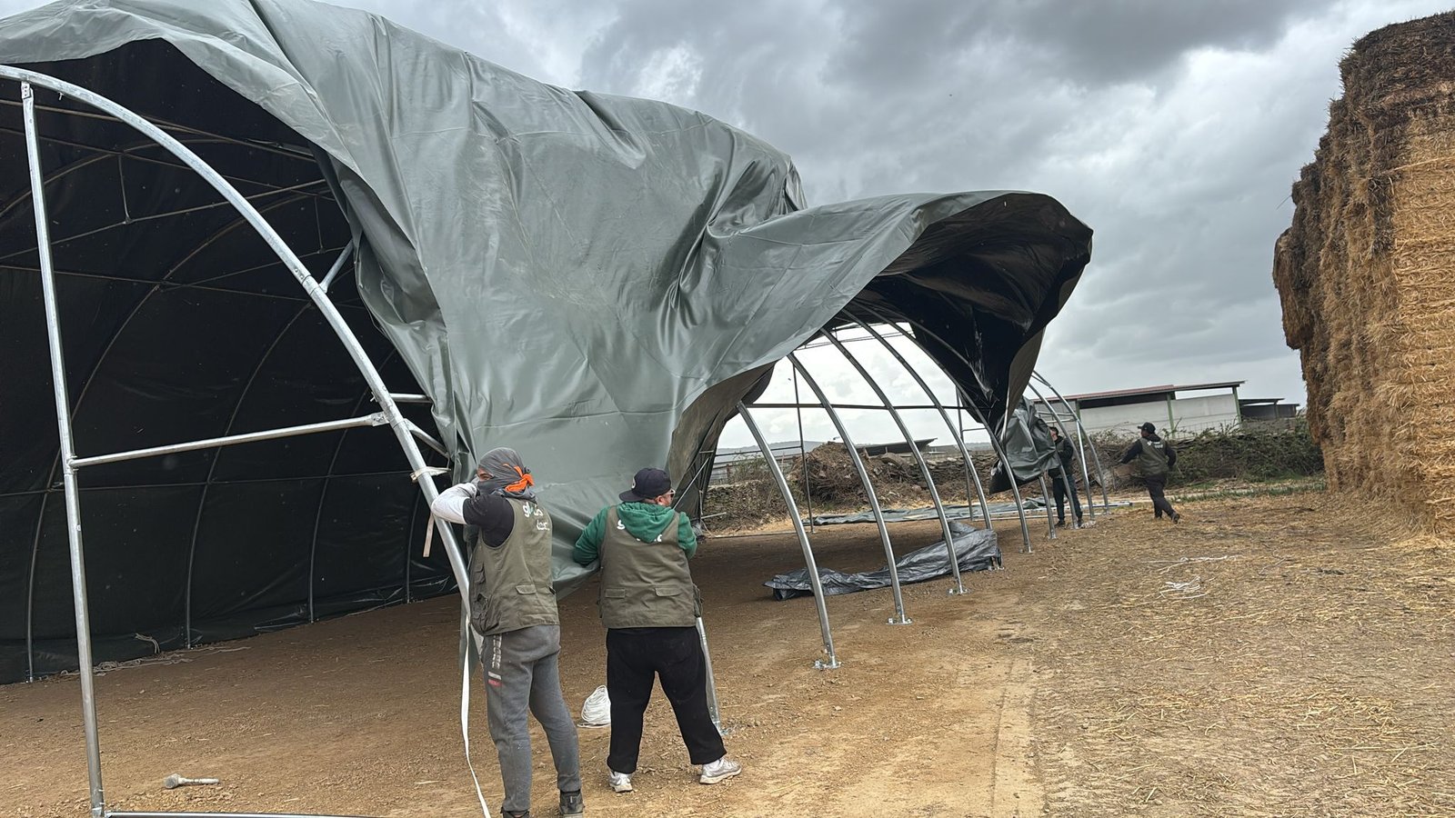 Tensostruttura Agricola a Salamanca