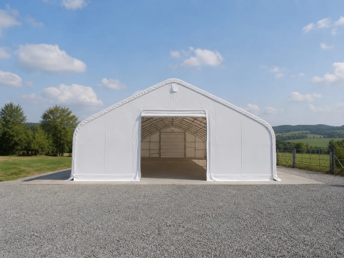 Capannone di Stoccaggio 12,20 × 24 × 6,40 m