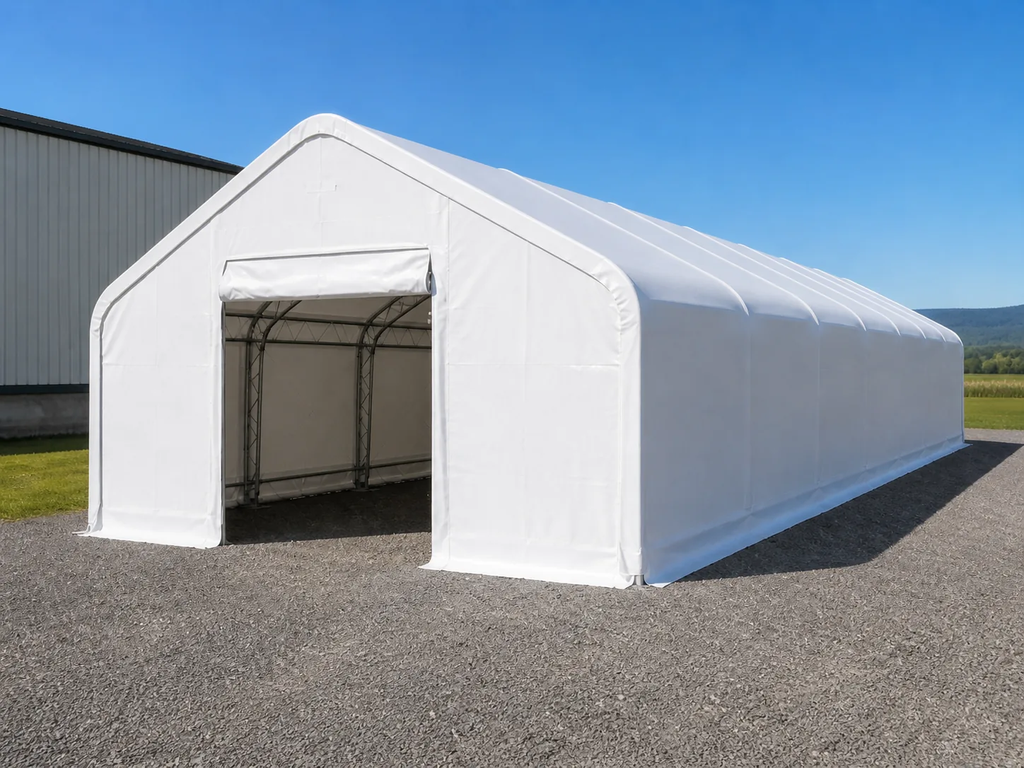 Capannone di Stoccaggio 8 × 18 × 4,80 m