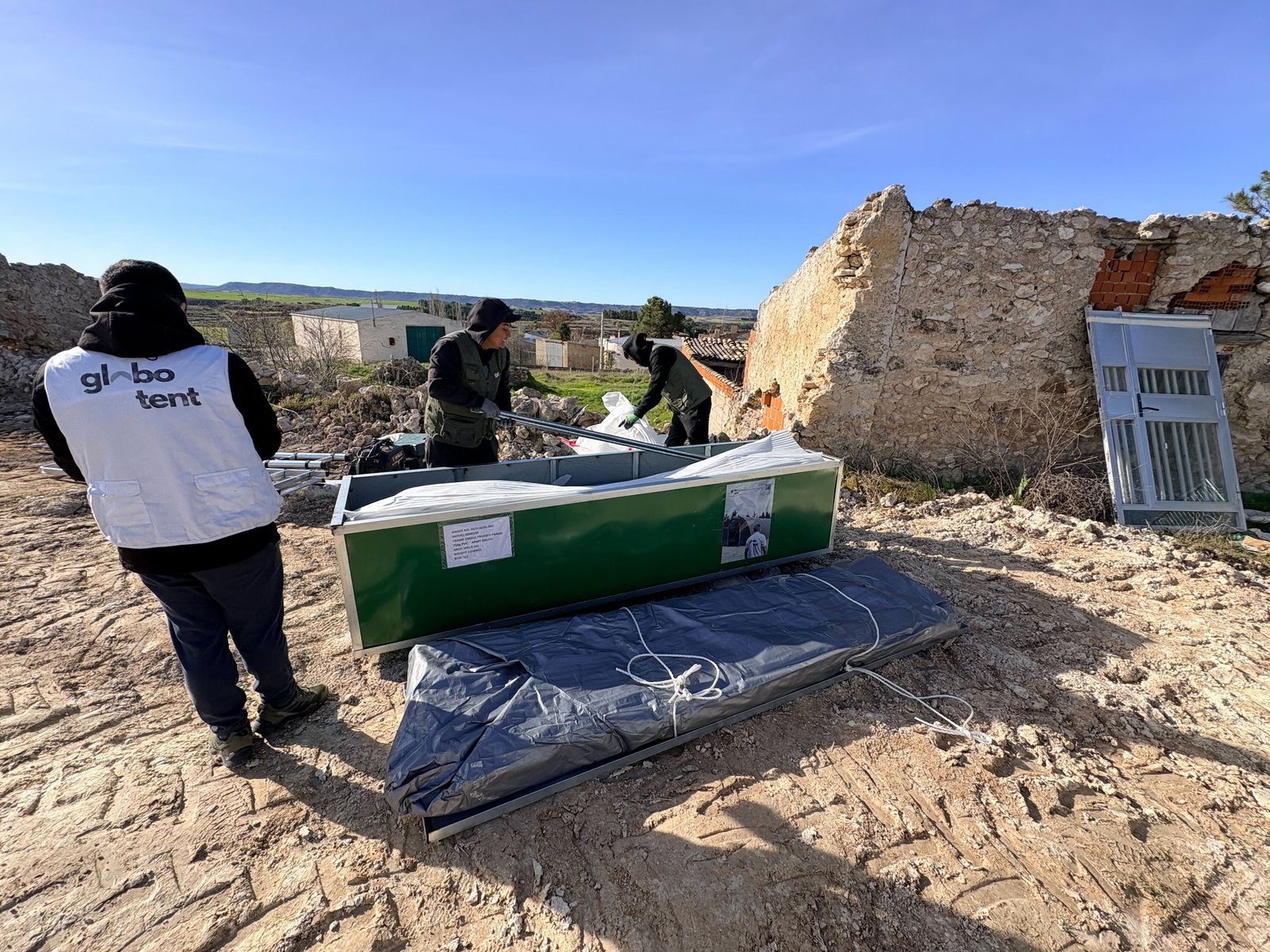 Tensostruttura Agricola a Villarejo del Espartal
