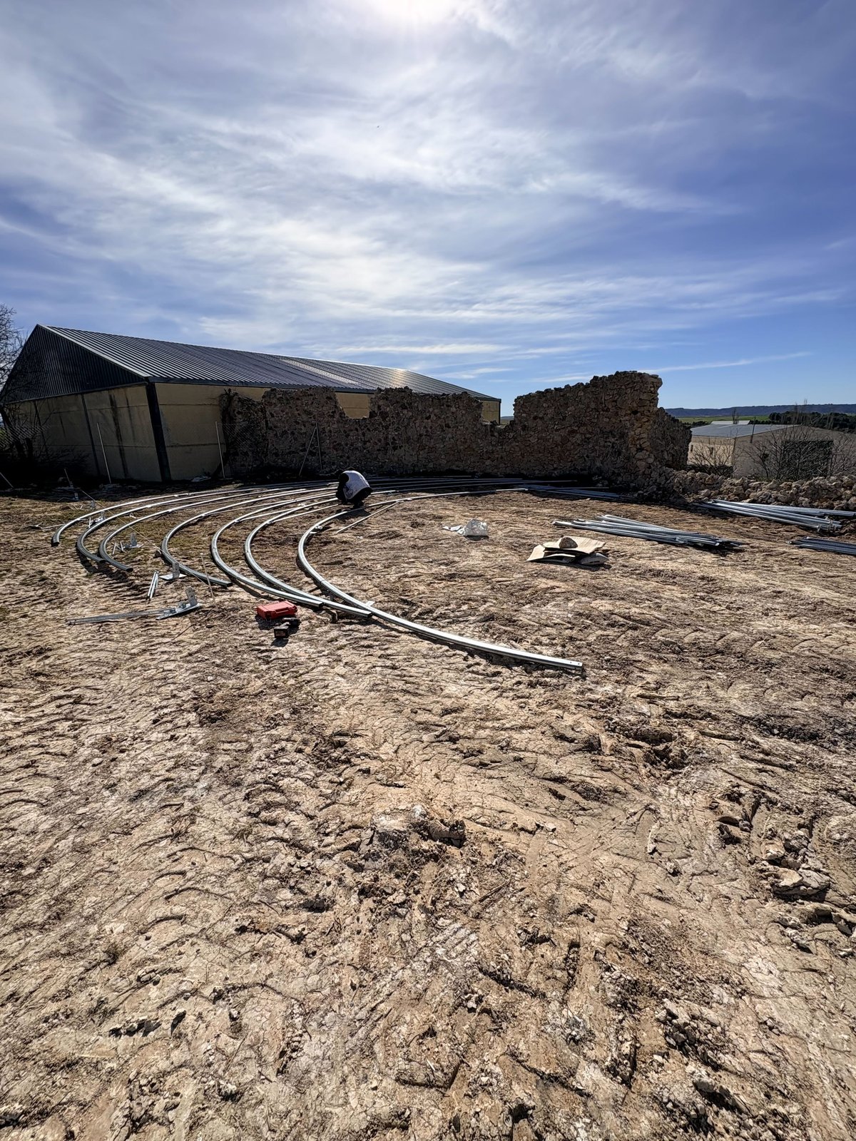 Tensostruttura Agricola a Villarejo del Espartal