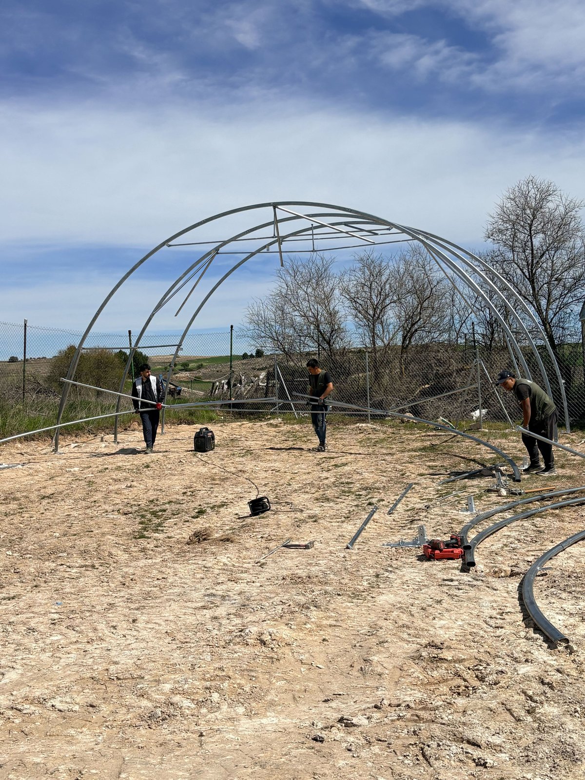 Tensostruttura Agricola a Villarejo del Espartal