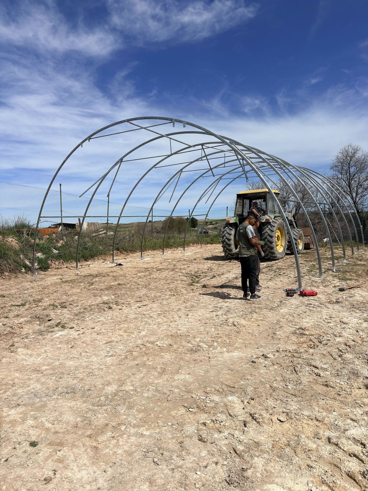 Tensostruttura Agricola a Villarejo del Espartal